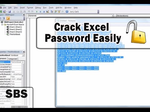 excel macro password crack